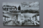 Preview: Ansichtskarte AK Gersfeld 1950er Jahre Gasthaus Peterchens Mondfahrt Segelflieger Architektur Ortsansicht Hessen